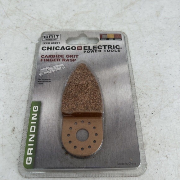 WARRIOR Carbide Grit Finger Rasp for Oscillating Multi-Tools - Picture 1 of 8
